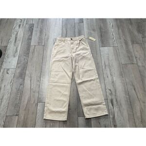 BLANK NYC WIDE LEG CREAM PANTS SIZE 27